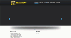 Desktop Screenshot of hotelpresident-ks.com